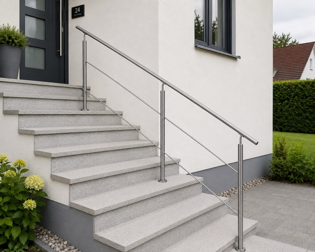 Edelstahl Treppengeländer
