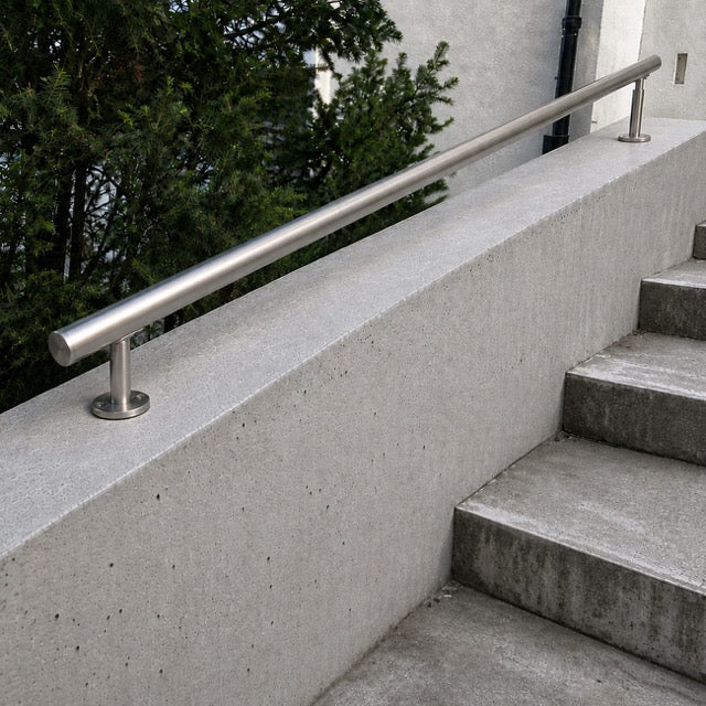 Handlauf Edelstahl V2A für Brüstungen